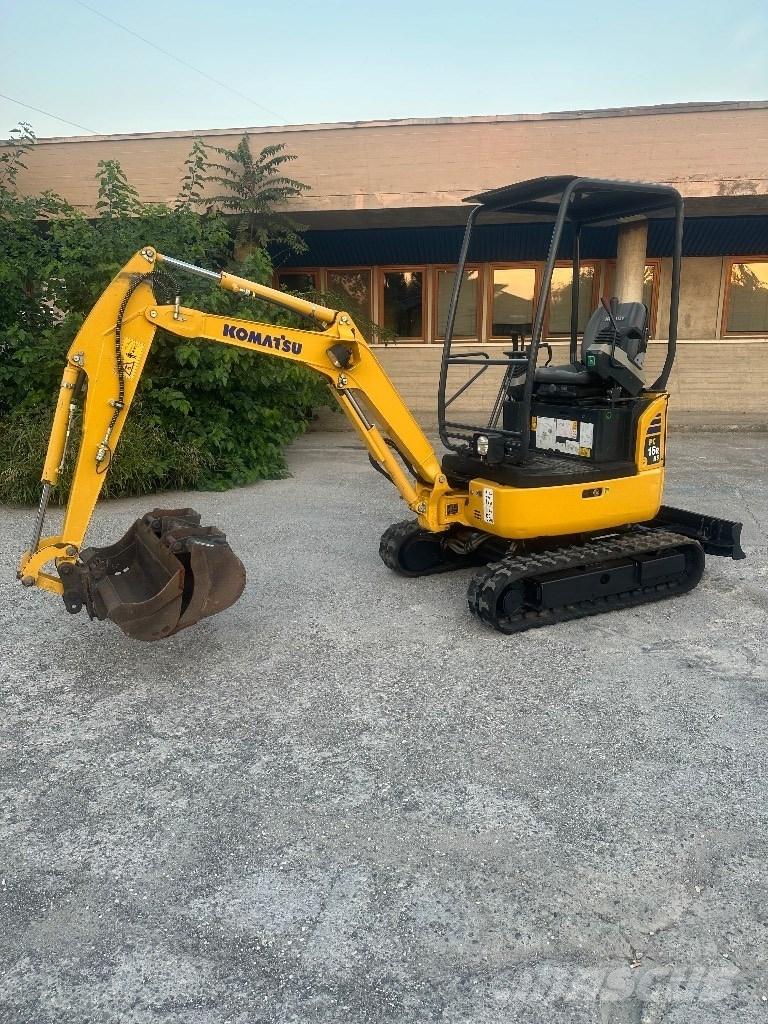 Komatsu PC16R-HS Гусеничные экскаваторы
