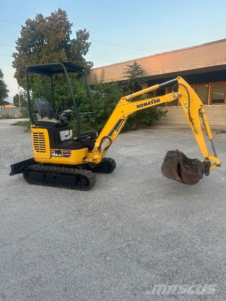 Komatsu PC16R-HS Гусеничные экскаваторы