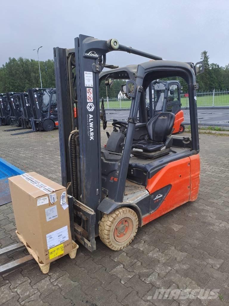 Linde E 16 Электропогрузчики