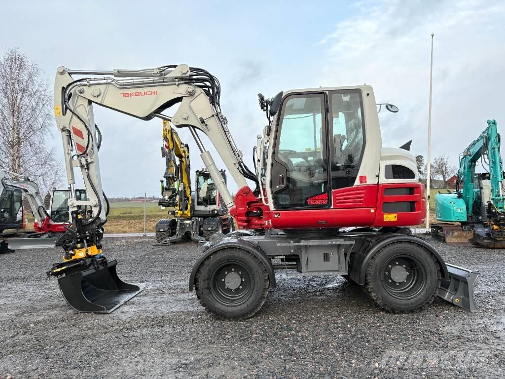 Takeuchi TB395W Колёсные экскаваторы