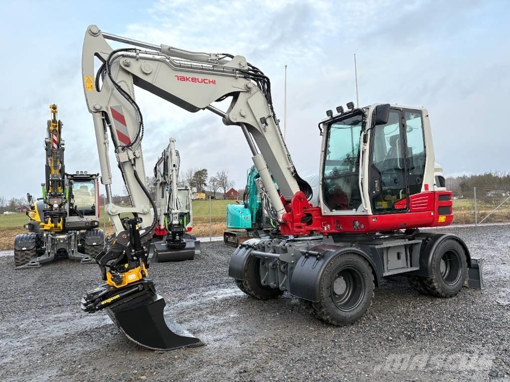 Takeuchi TB395W Колёсные экскаваторы