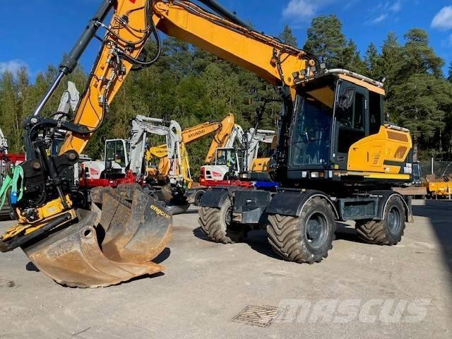 Hyundai HW 180 Колёсные экскаваторы