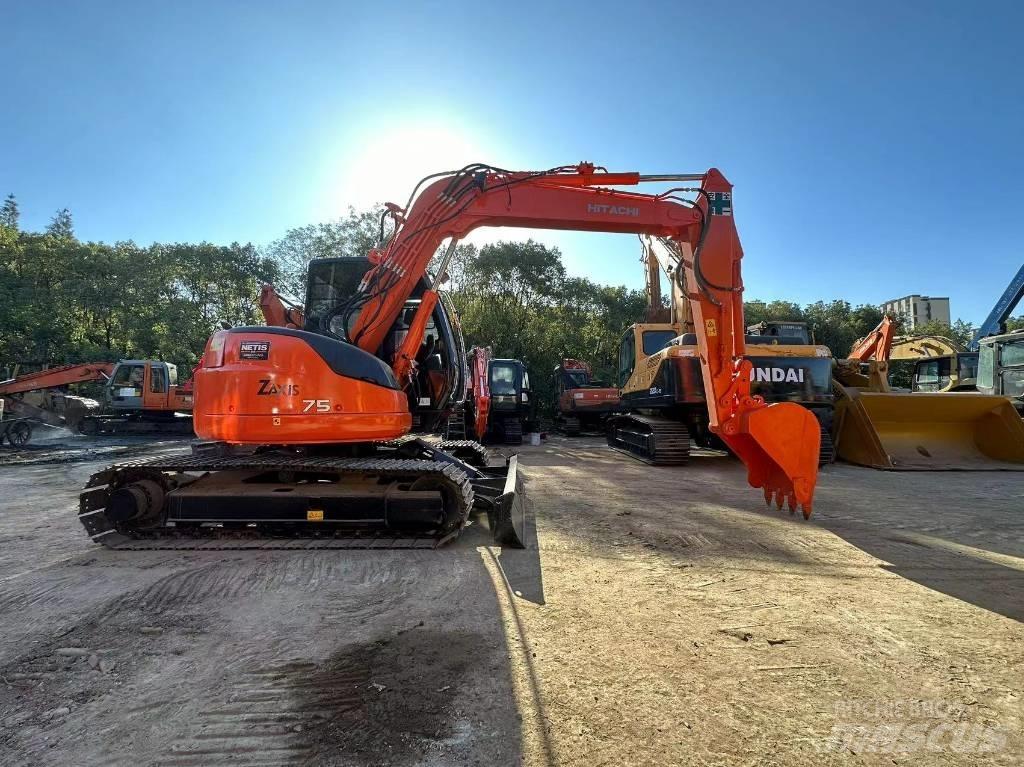 Hitachi ZX 75 Малые экскаваторы 7т-12т
