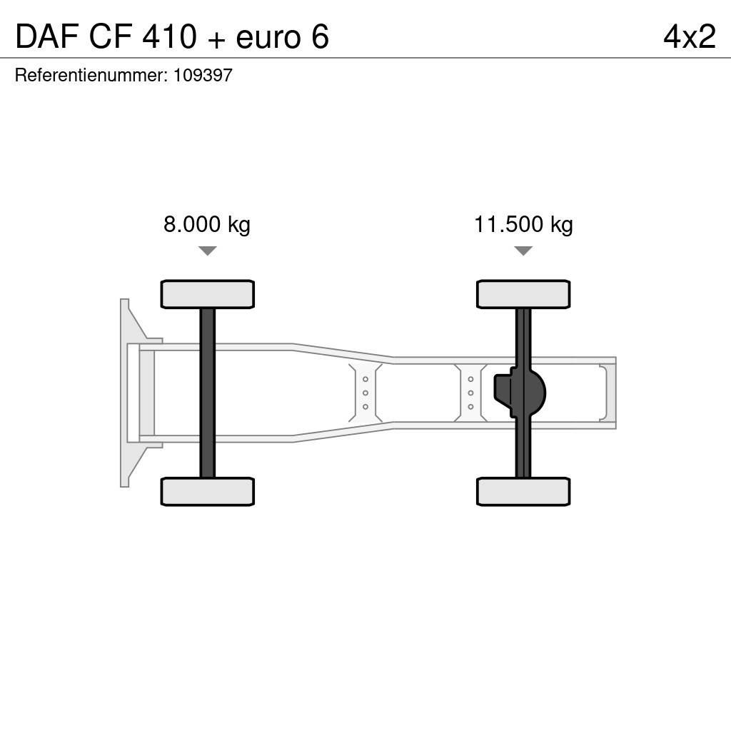 DAF CF 410 + euro 6 Седельные тягачи