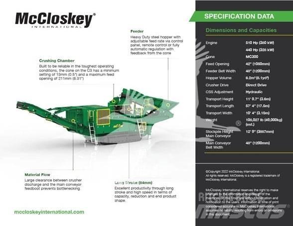 McCloskey C3 Дробилки