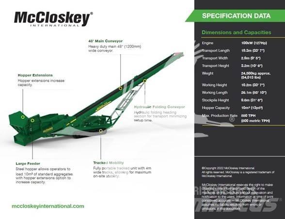 McCloskey RF80 Конвейеры