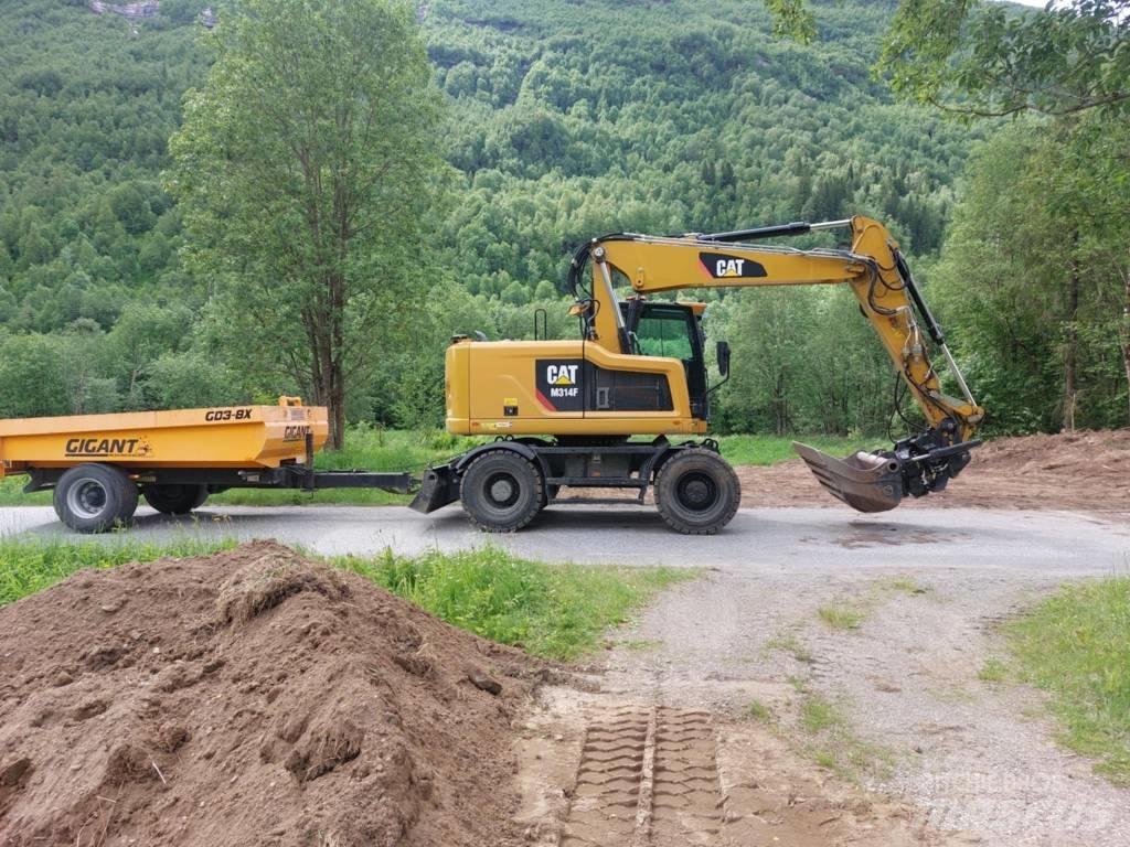 CAT M 314 F Колёсные экскаваторы