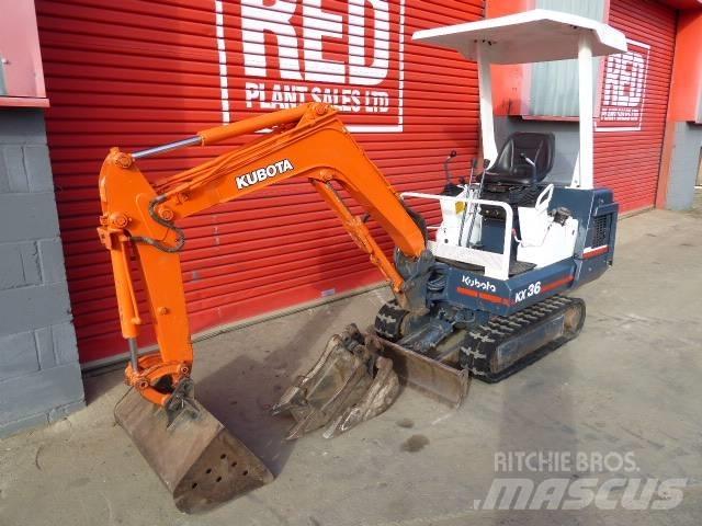 Kubota KX 36 Мини-экскаваторы
