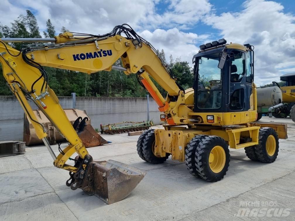 Komatsu PW 118 MR-8 Колёсные экскаваторы