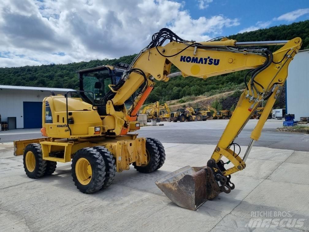 Komatsu PW 118 MR-8 Колёсные экскаваторы