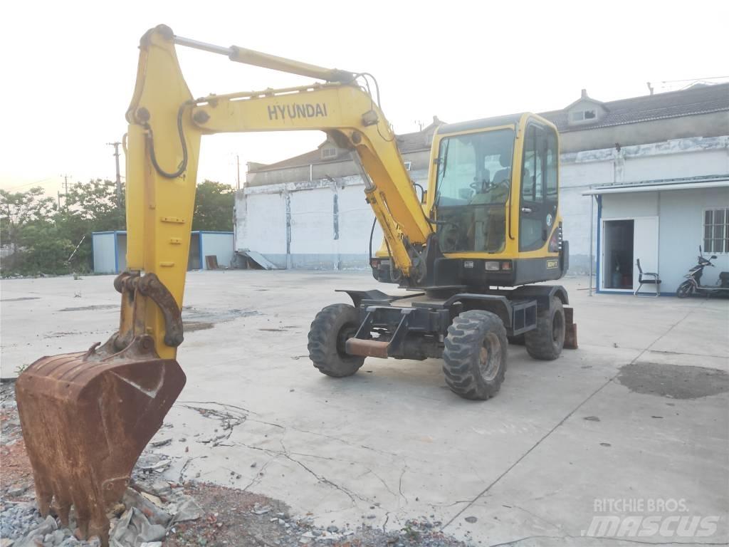 Hyundai R60W-7 Колёсные экскаваторы