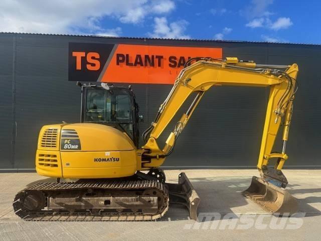 Komatsu PC 88 MR Малые экскаваторы 7т-12т