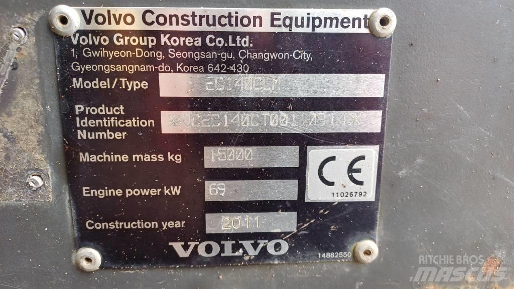 Volvo EC 140 C L M Гусеничные экскаваторы