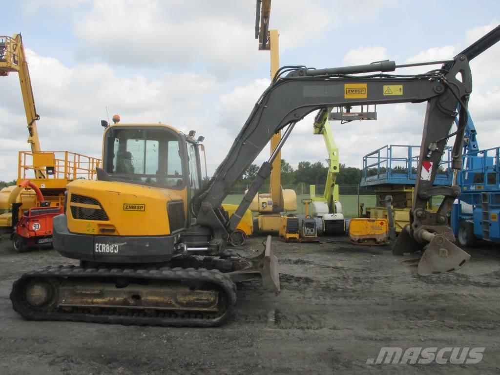 Volvo ECR 88 D Малые экскаваторы 7т-12т