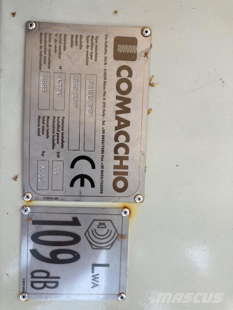 Comacchio Geo600 Буровые установки на воду