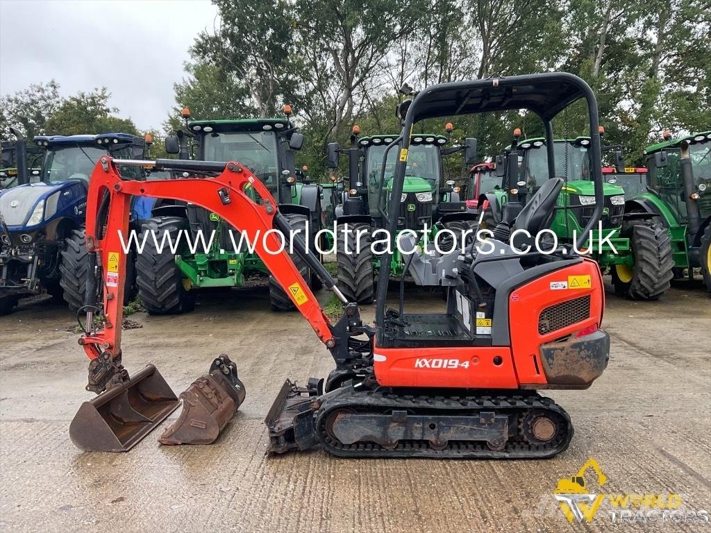 Kubota KX 019-4 Мини-экскаваторы