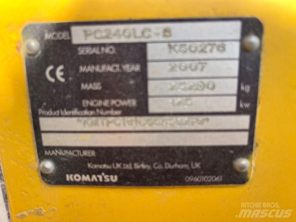 Volvo Pc240-7 Гусеничные экскаваторы