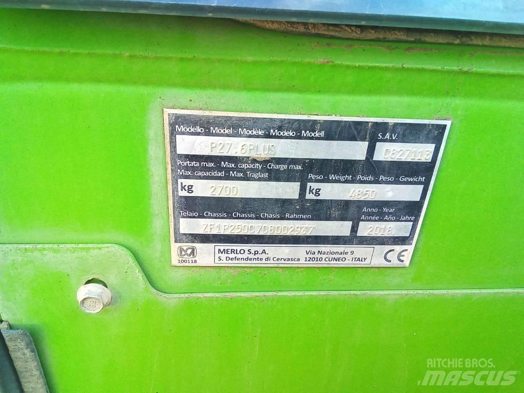 Merlo P 27.6 Plus Телескопические погрузчики