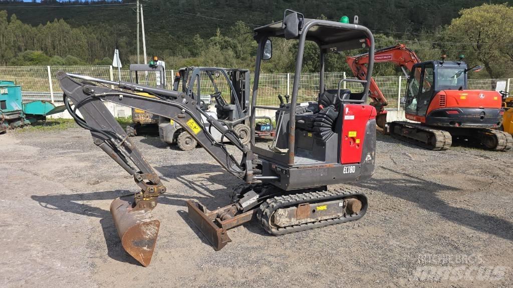 Volvo EC 18 Мини-экскаваторы