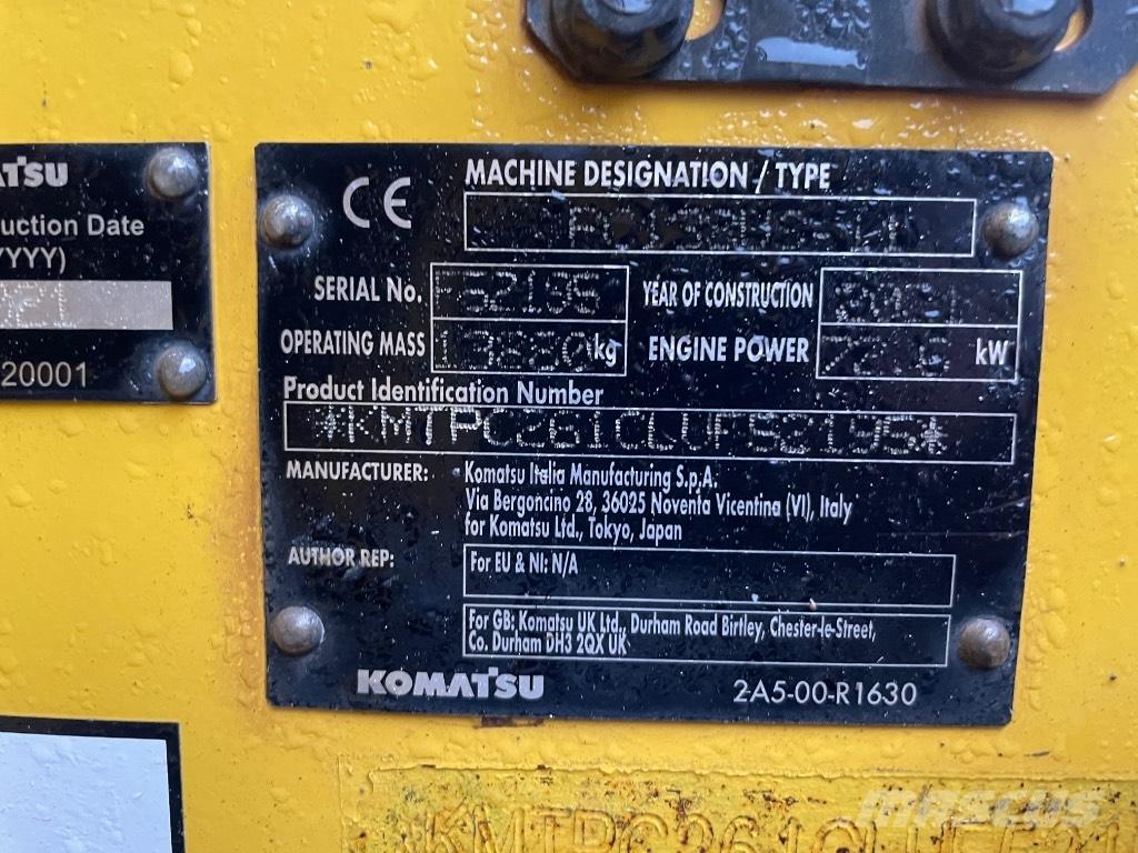 Komatsu PC 138 US-11 Гусеничные экскаваторы