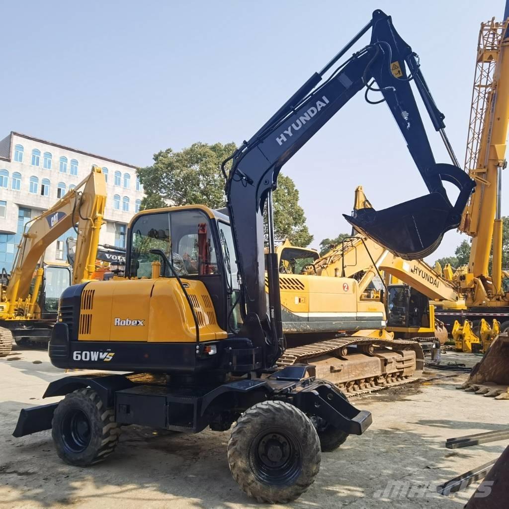 Hyundai R60W-9 Колёсные экскаваторы