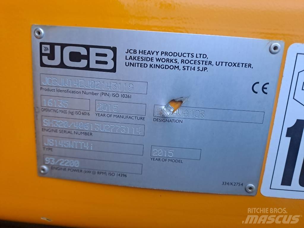 JCB JS145 W Колёсные экскаваторы