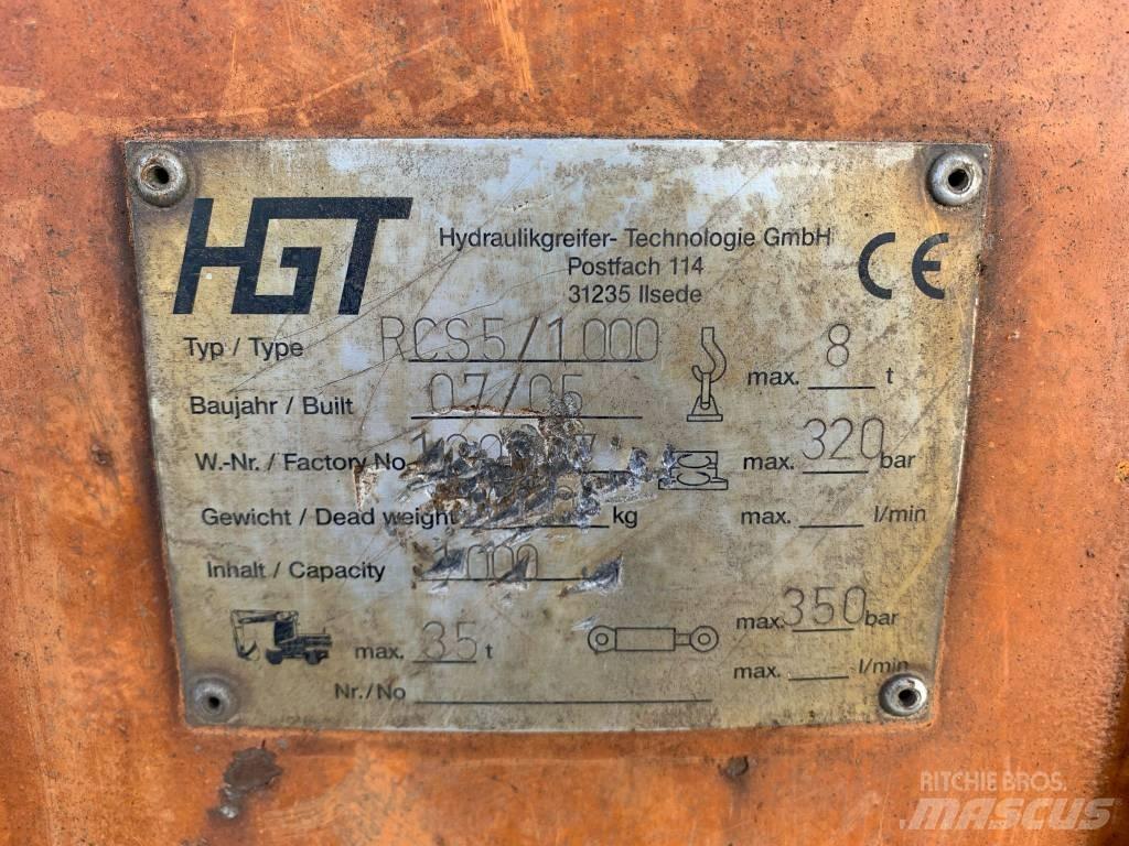 HGT RCS5-1000 Грейферы
