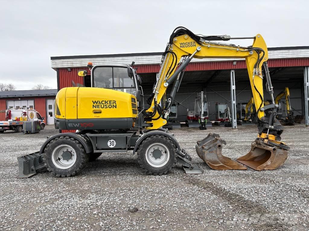 Wacker Neuson EW100 Колёсные экскаваторы