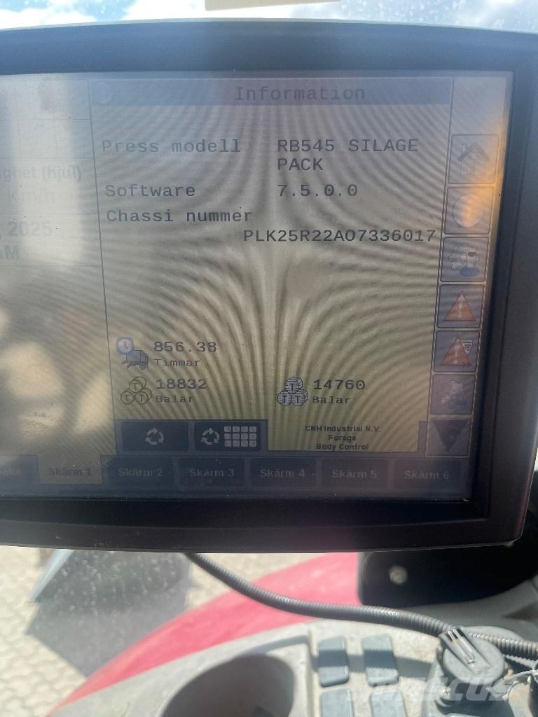 Case IH RB 545 Рулонные пресс-подборщики