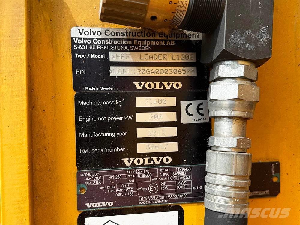 Volvo L 120 G Фронтальные погрузчики
