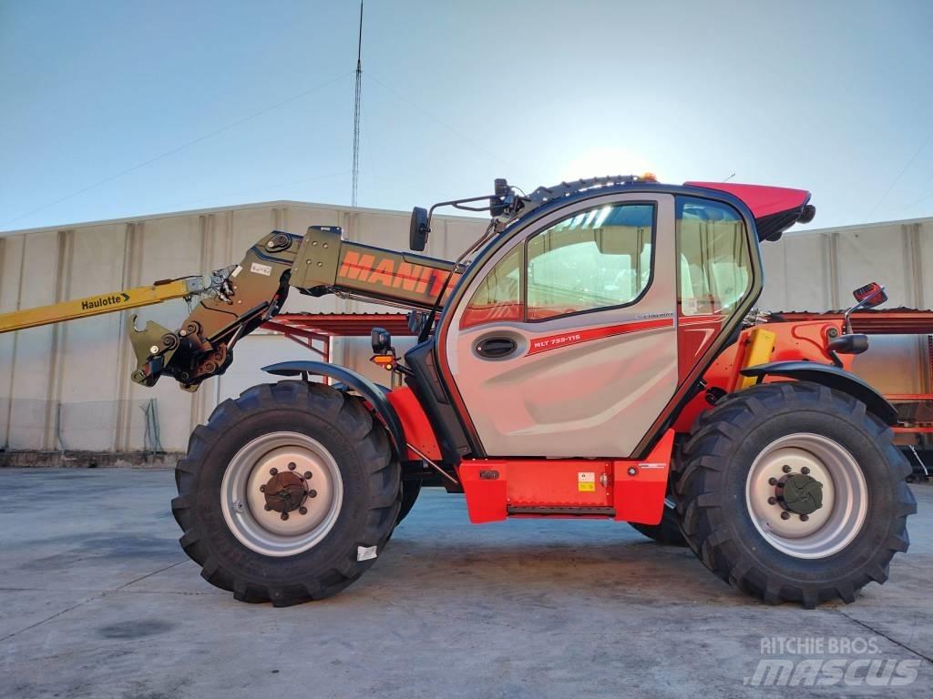 Manitou MLT733 Сельскохозяйственные телескопические погрузчики