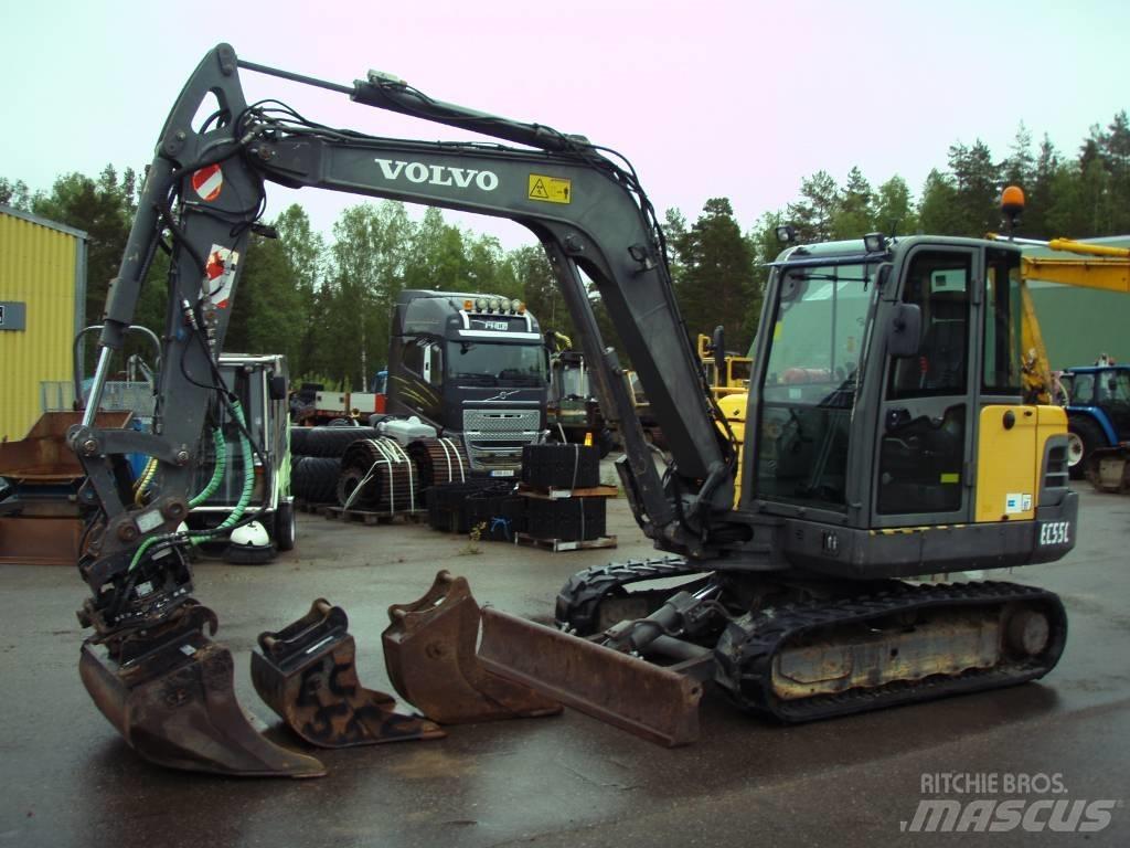Volvo EC 55 C Мини-экскаваторы