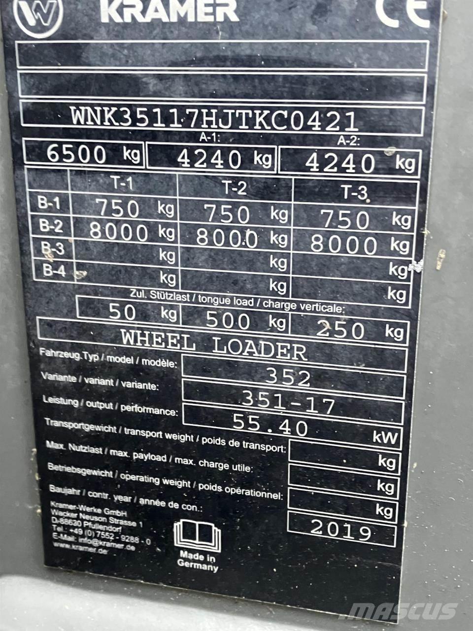Kramer 8085T Сельскохозяйственные телескопические погрузчики