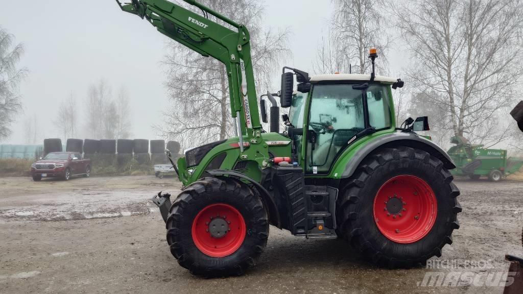 Fendt 724 Profi Plus Трактора