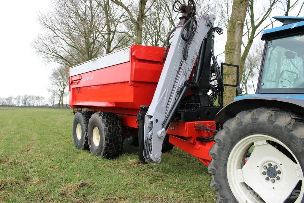 Beco maxxim 180 Самосвальные прицепы