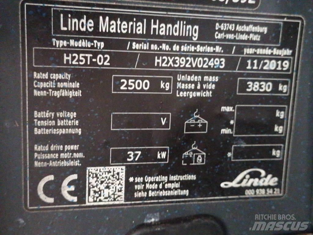 Linde H25T-02 Электропогрузчики