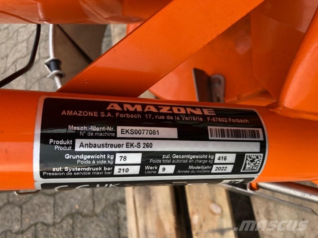 Amazone EKS 260 Пескоразбрасыватели