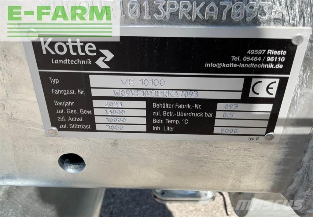 Kotte ve9.500 Полуприцепы-Цистерны