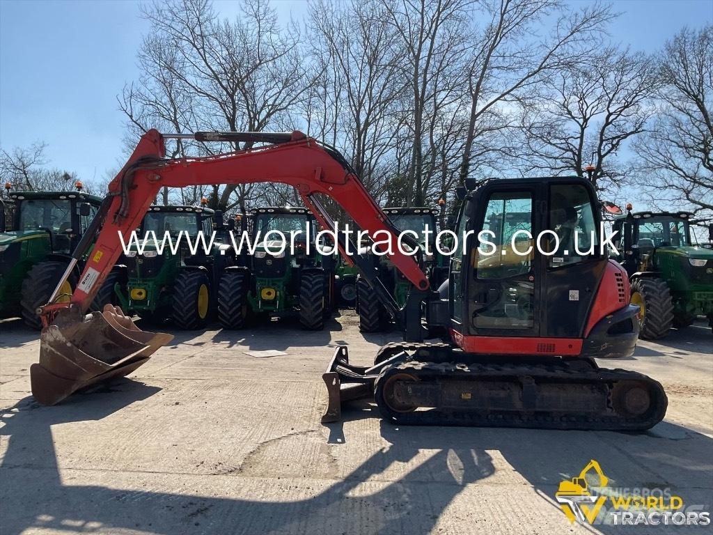 Kubota KX 080-4 Малые экскаваторы 7т-12т