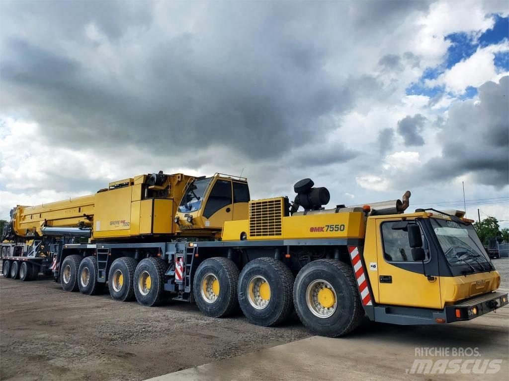 Grove GMK 7550 Автокраны