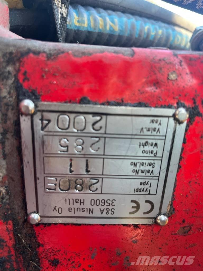 Nisula 280E Лесозахваты