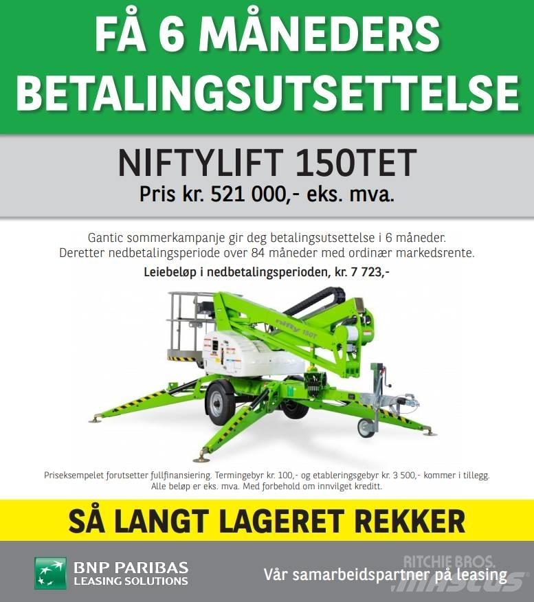 Niftylift 150TET Прицепные подъёмники