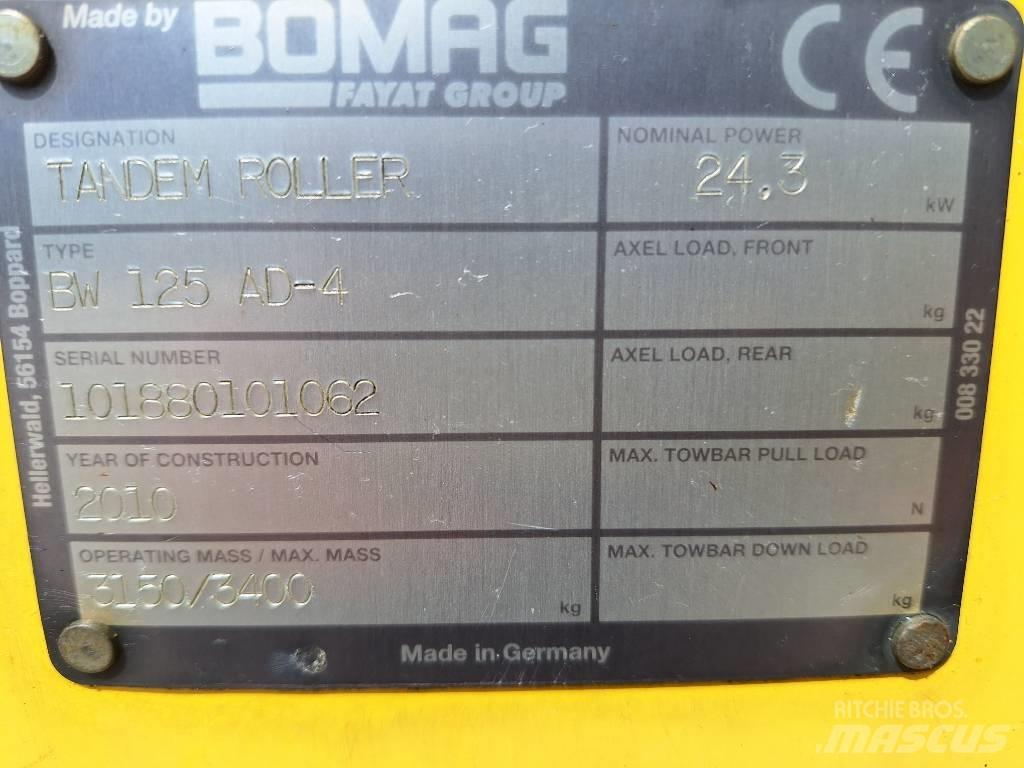 Bomag BW 125 AD-4 Катки тротуарные