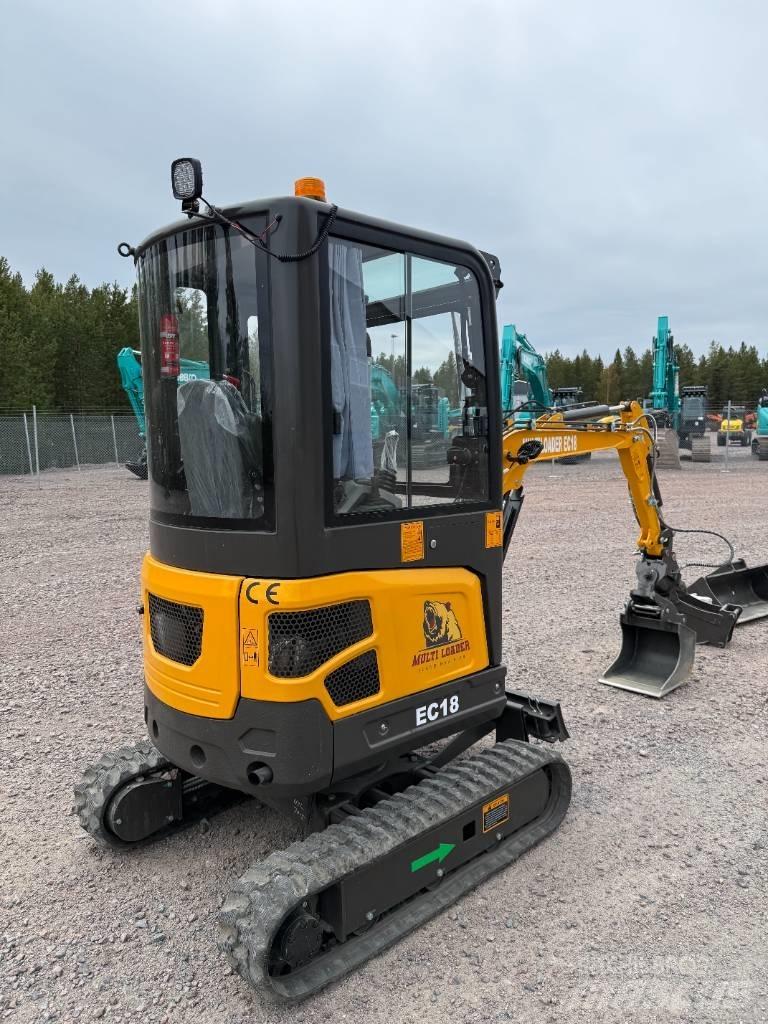 Multiloader EC 18 Мини-экскаваторы