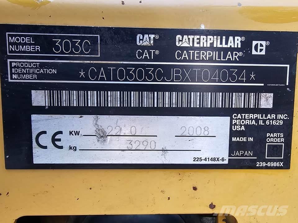 CAT 303 CR Мини-экскаваторы