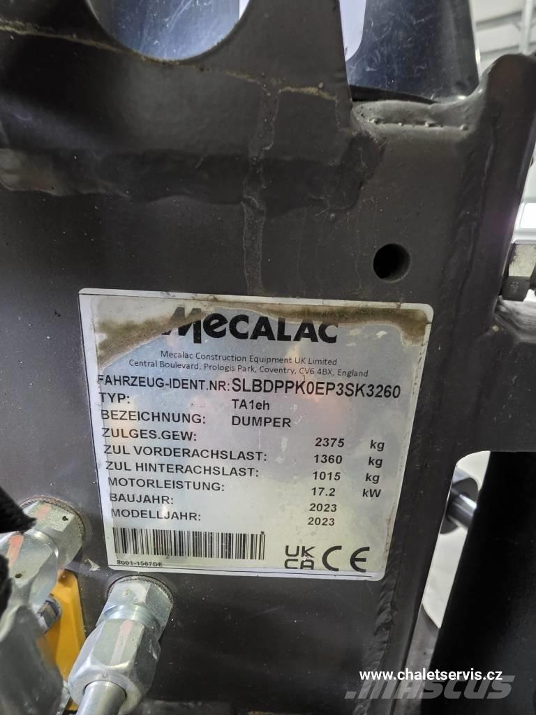 Mecalac TA 1 EH Мини-самосвалы
