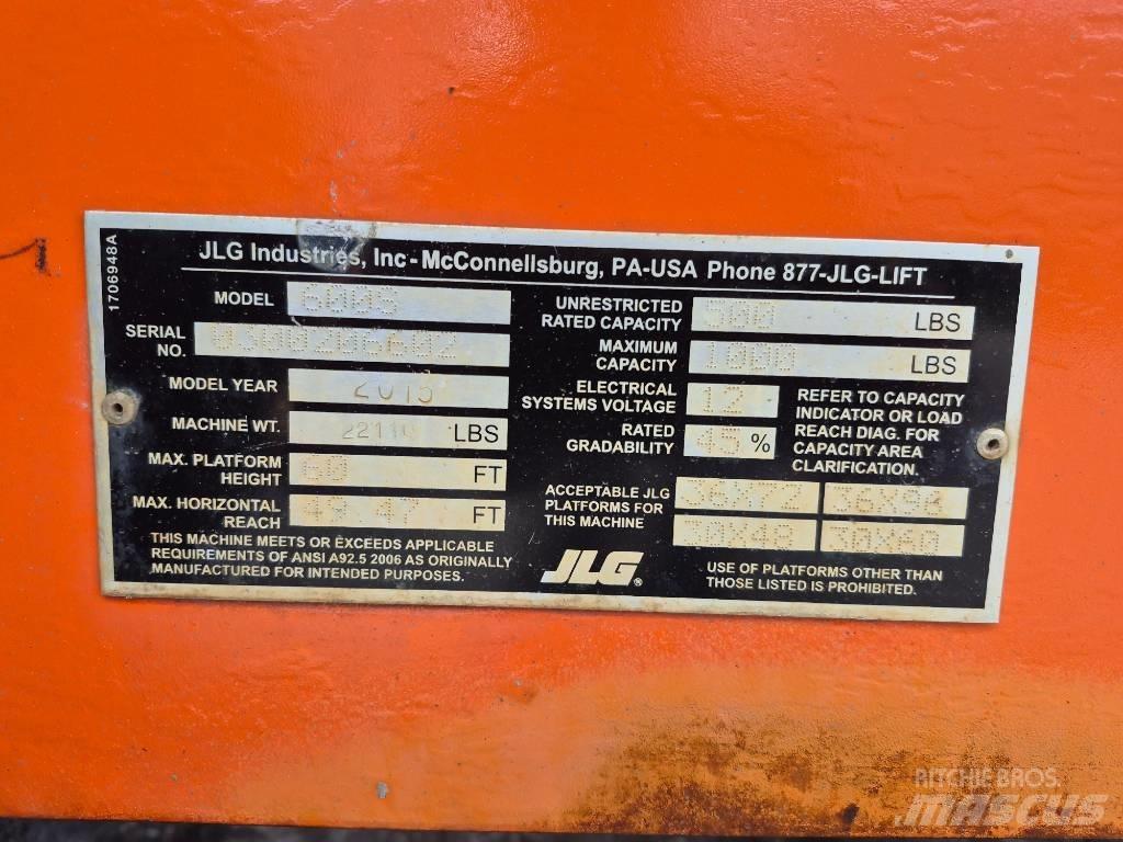 JLG 800 S Коленчатые подъемники