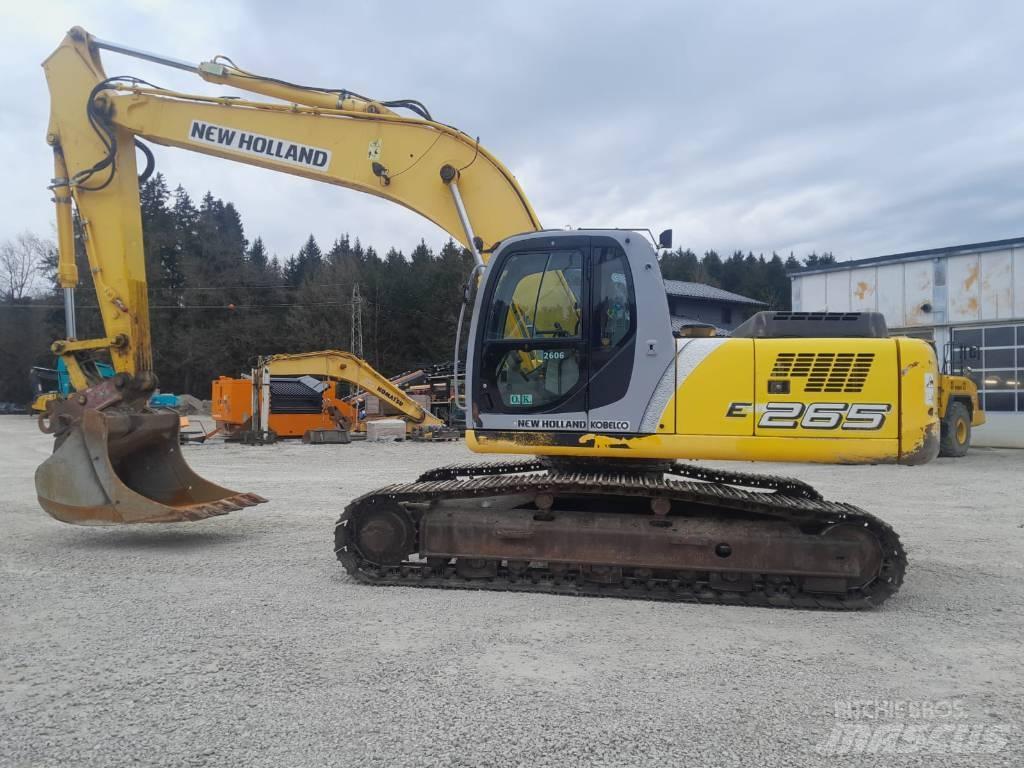 New Holland E 265 Гусеничные экскаваторы