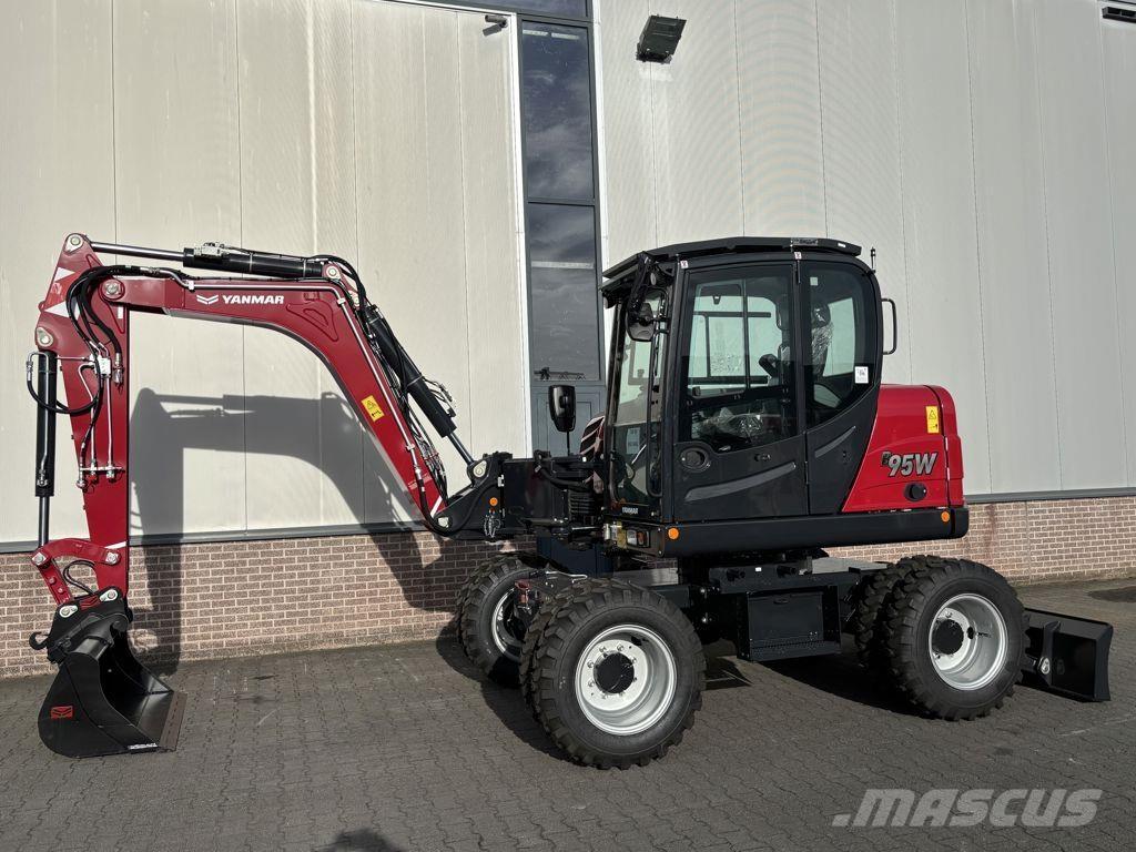 Yanmar B95W Колёсные экскаваторы