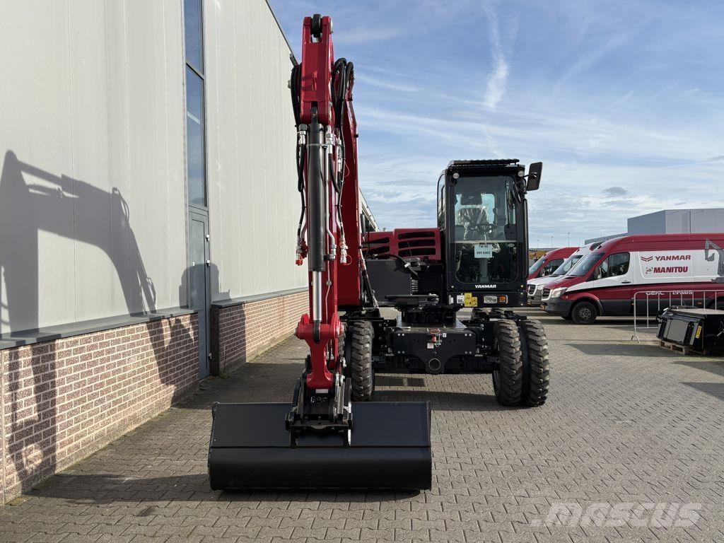 Yanmar B95W Колёсные экскаваторы